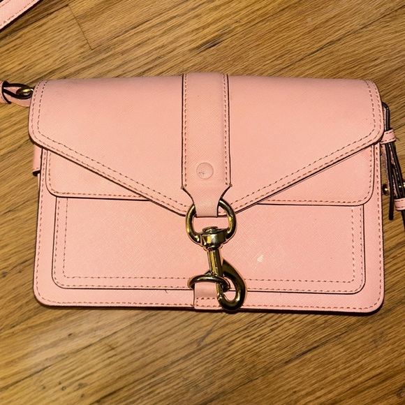 Rebecca Minkoff pastel pink crossbody LIKE NEW - Picture 2 of 8